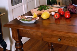 Fixed Tuscan Table - Solid Wood Frame